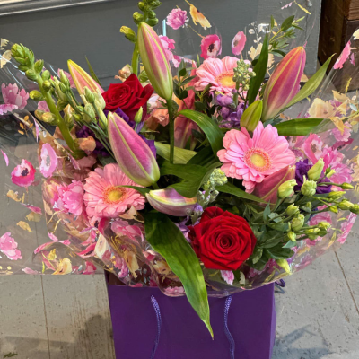 The Secret Admirer - This beautiful collection of romantic flowers say “I love you” perfectly.