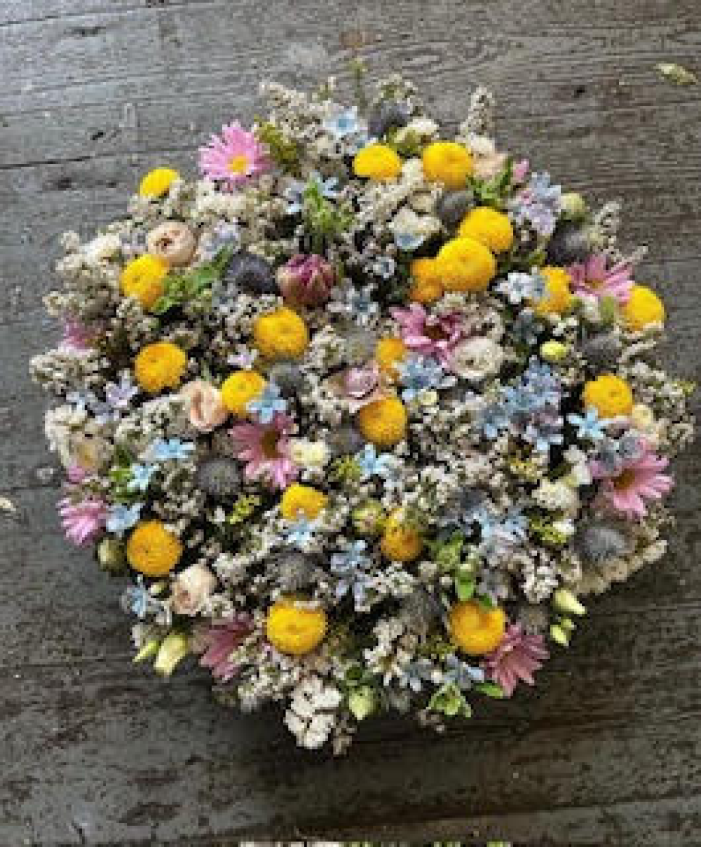Perfectly pretty posy pad