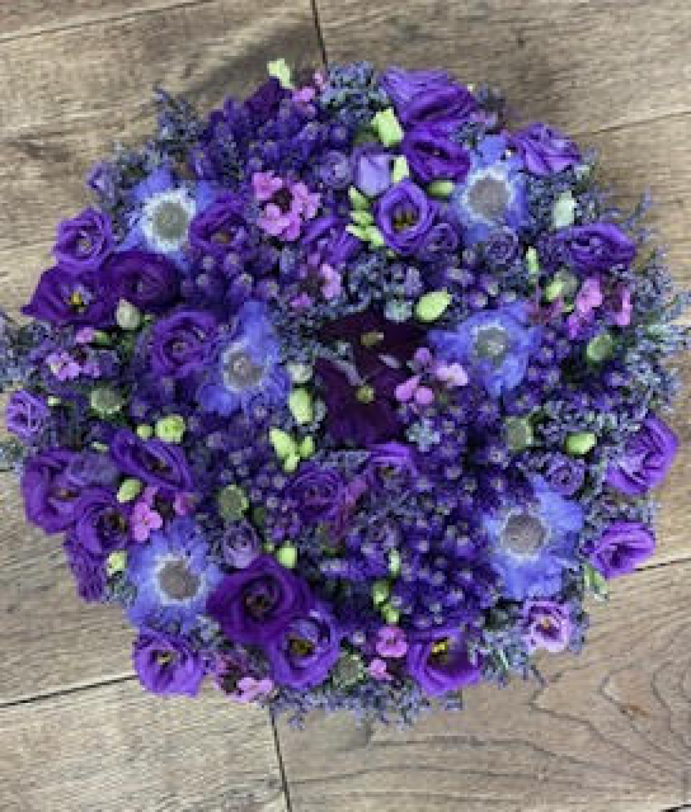 Perfect purple posy