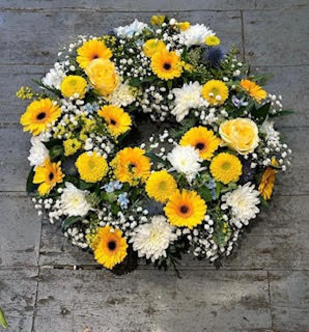 Sunshine wreath
